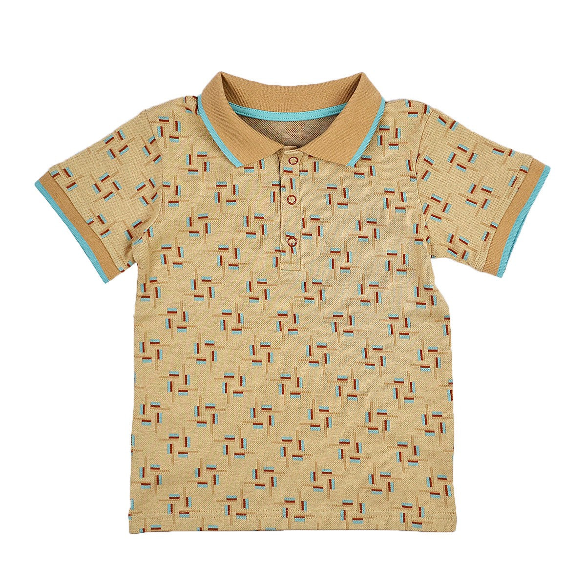 Poloshirt geometrisch von Baba