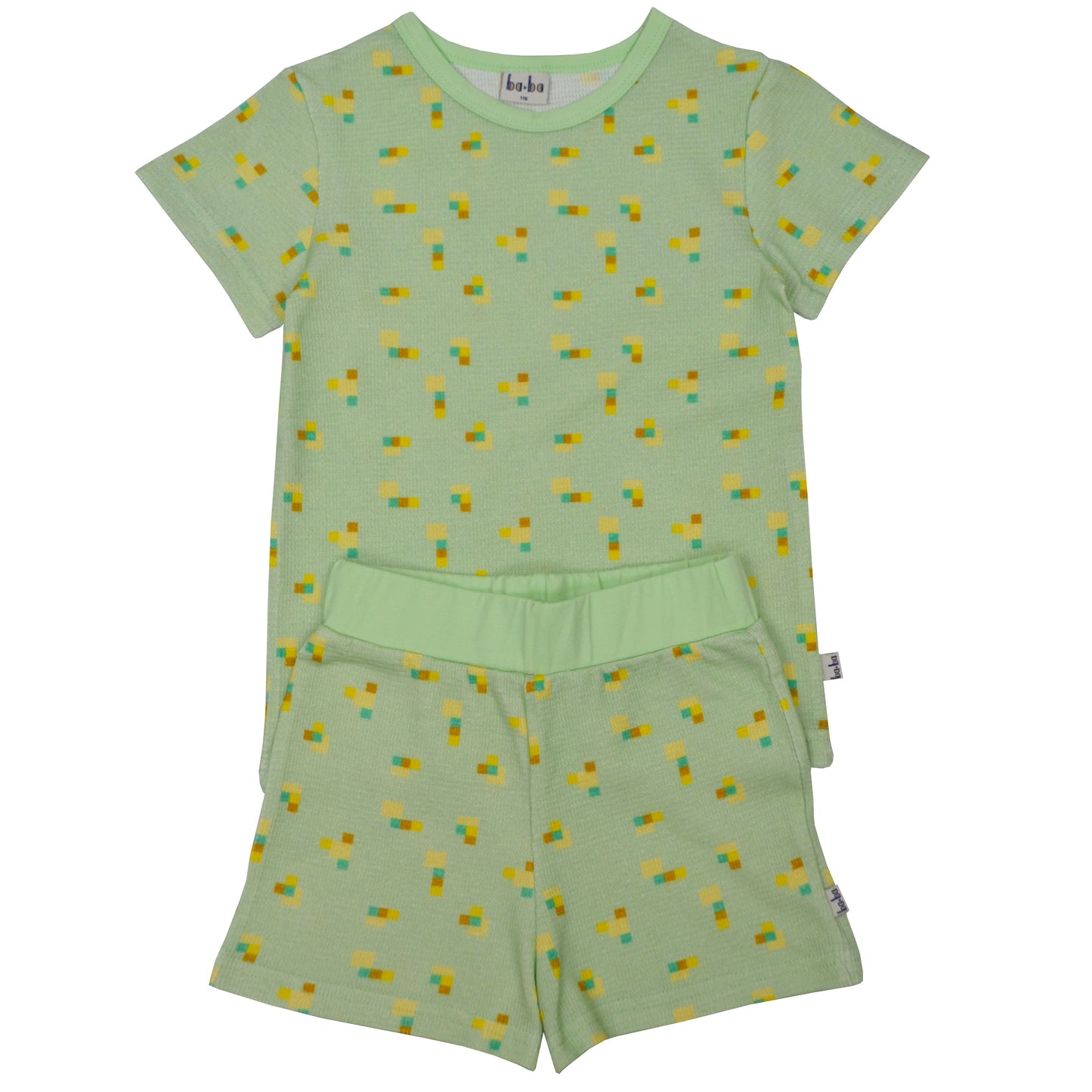 SALE: Sommer-Pyjama 2-teiler in Waffelstoff von Baba