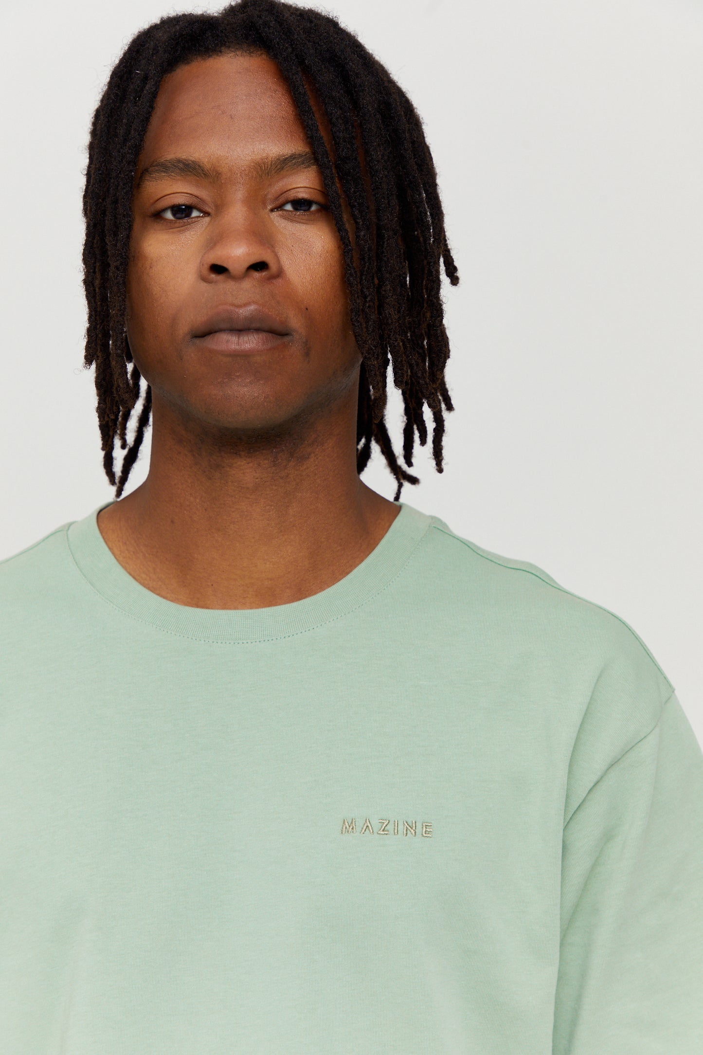 T-shirt in Cobalt Green von Mazine