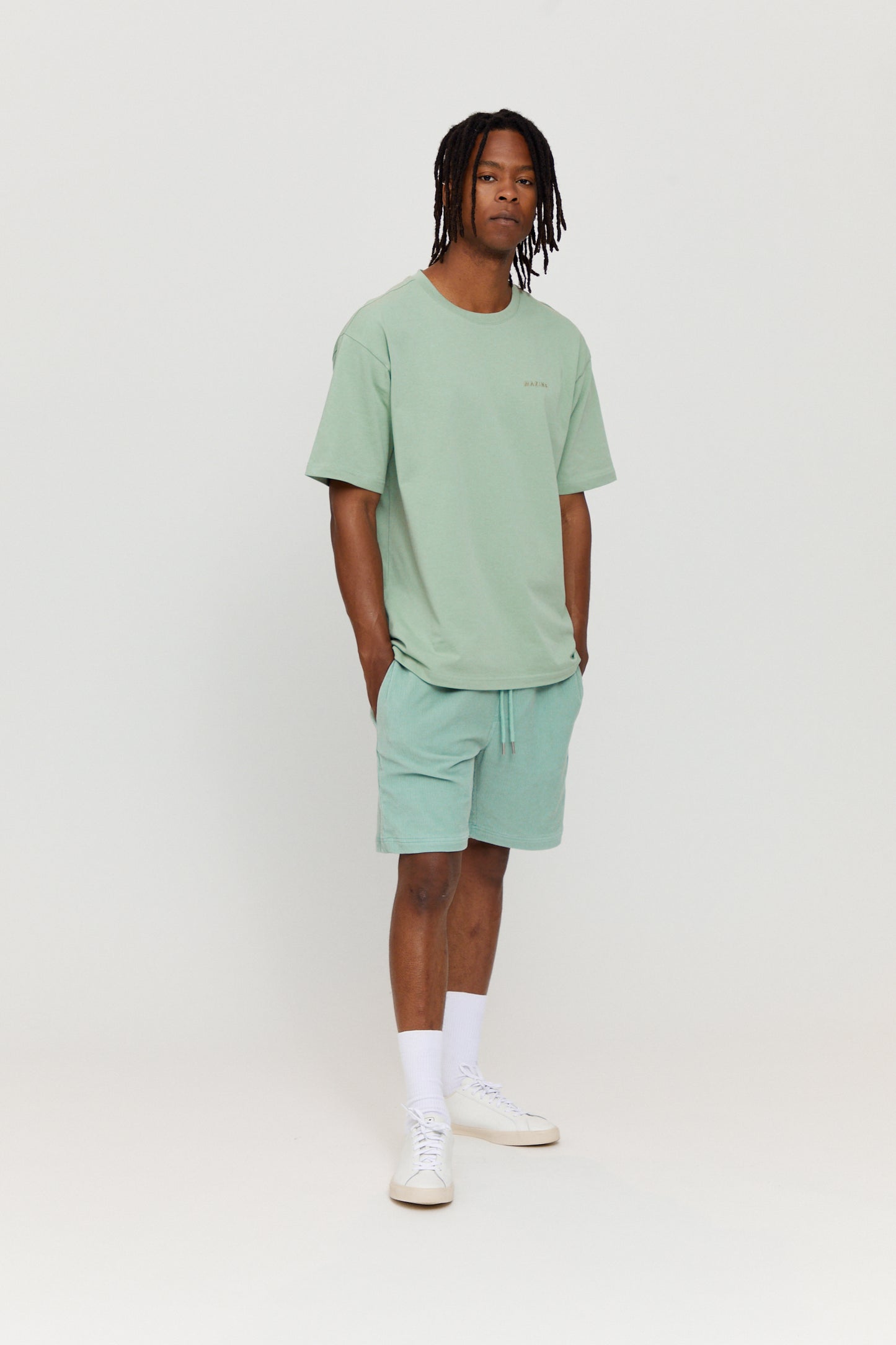 T-shirt in Cobalt Green von Mazine