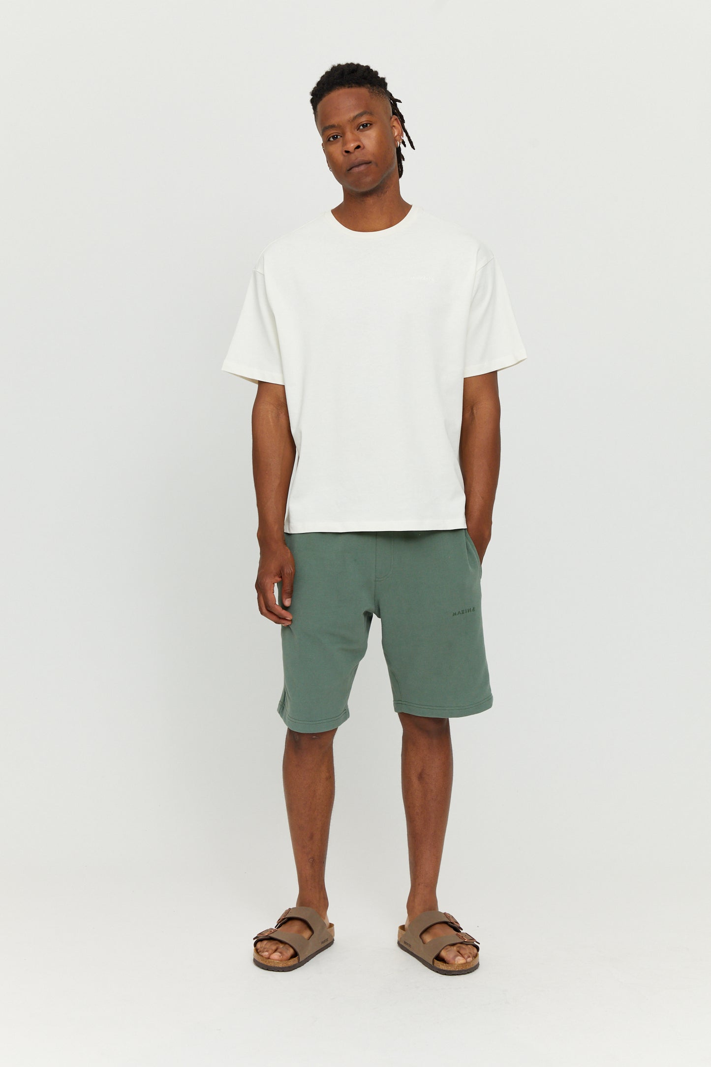 Sweat-Shorts in Jade von Mazine