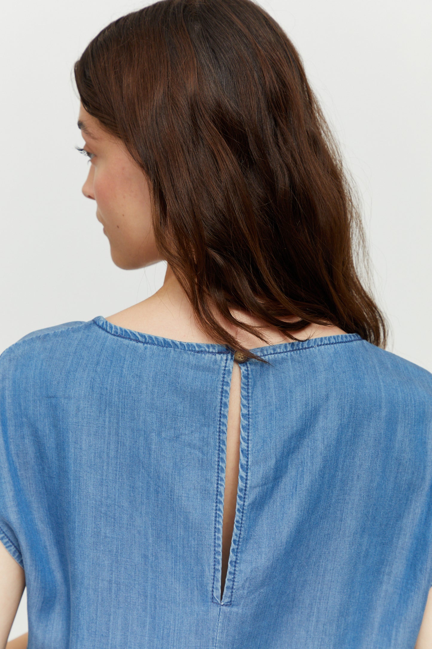 Dunkler Denim Jumpsuit Ecovero von Mazine