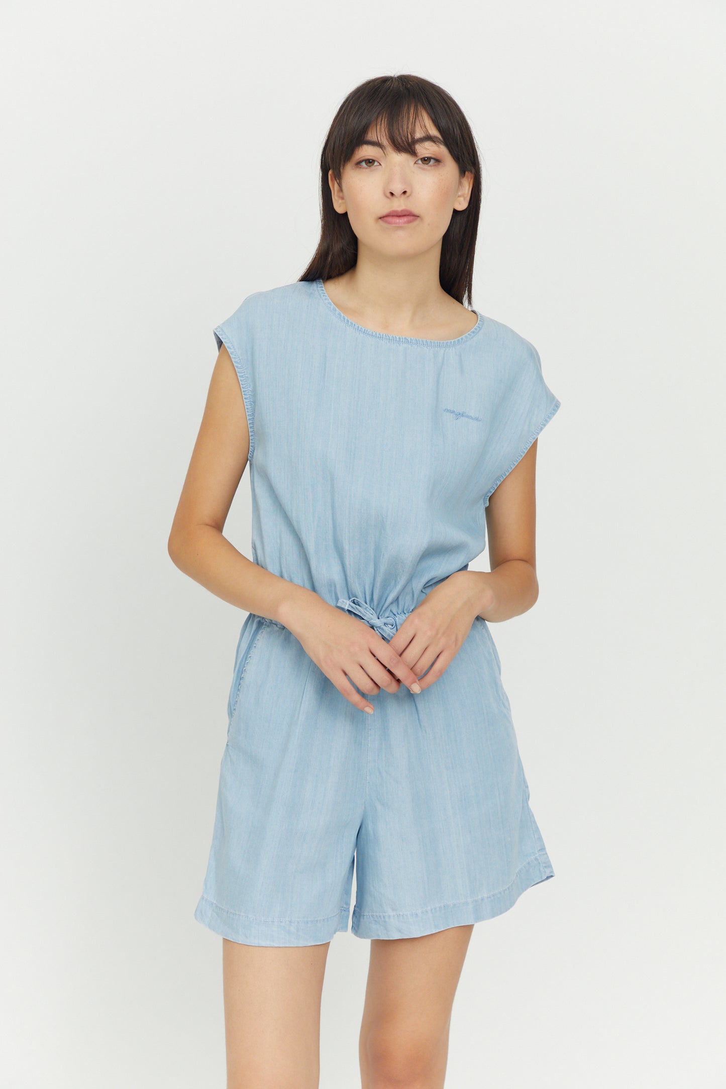 Heller Denim Jumpsuit Ecovero von Mazine