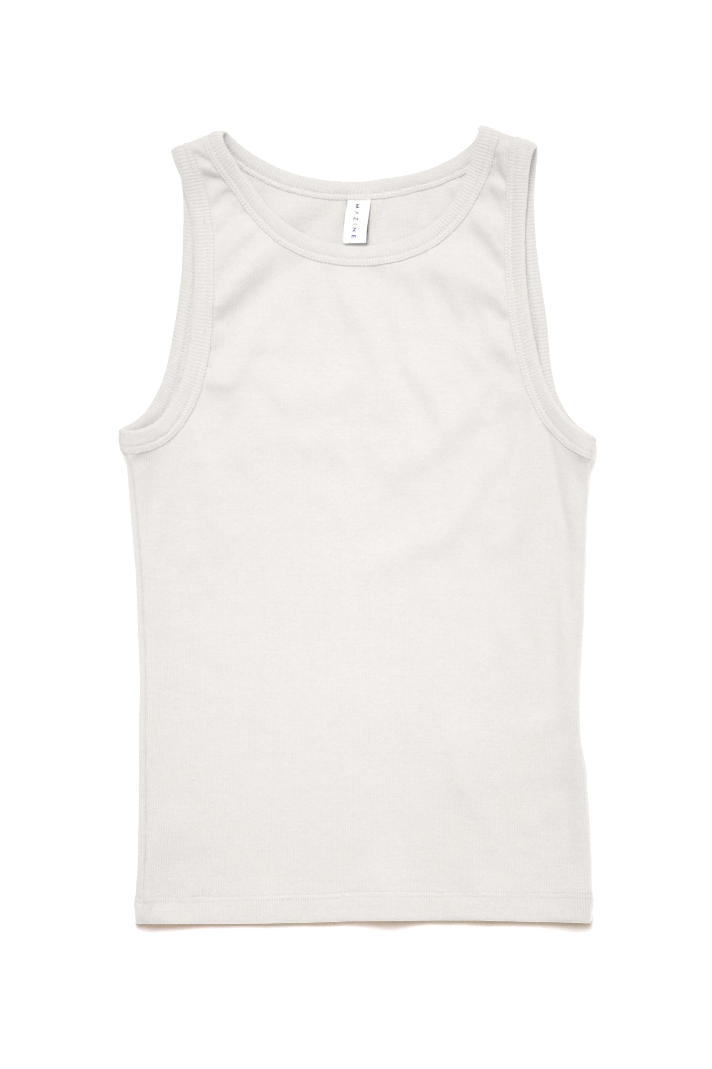 Ribbed Tank Top in offwhite von Mazine