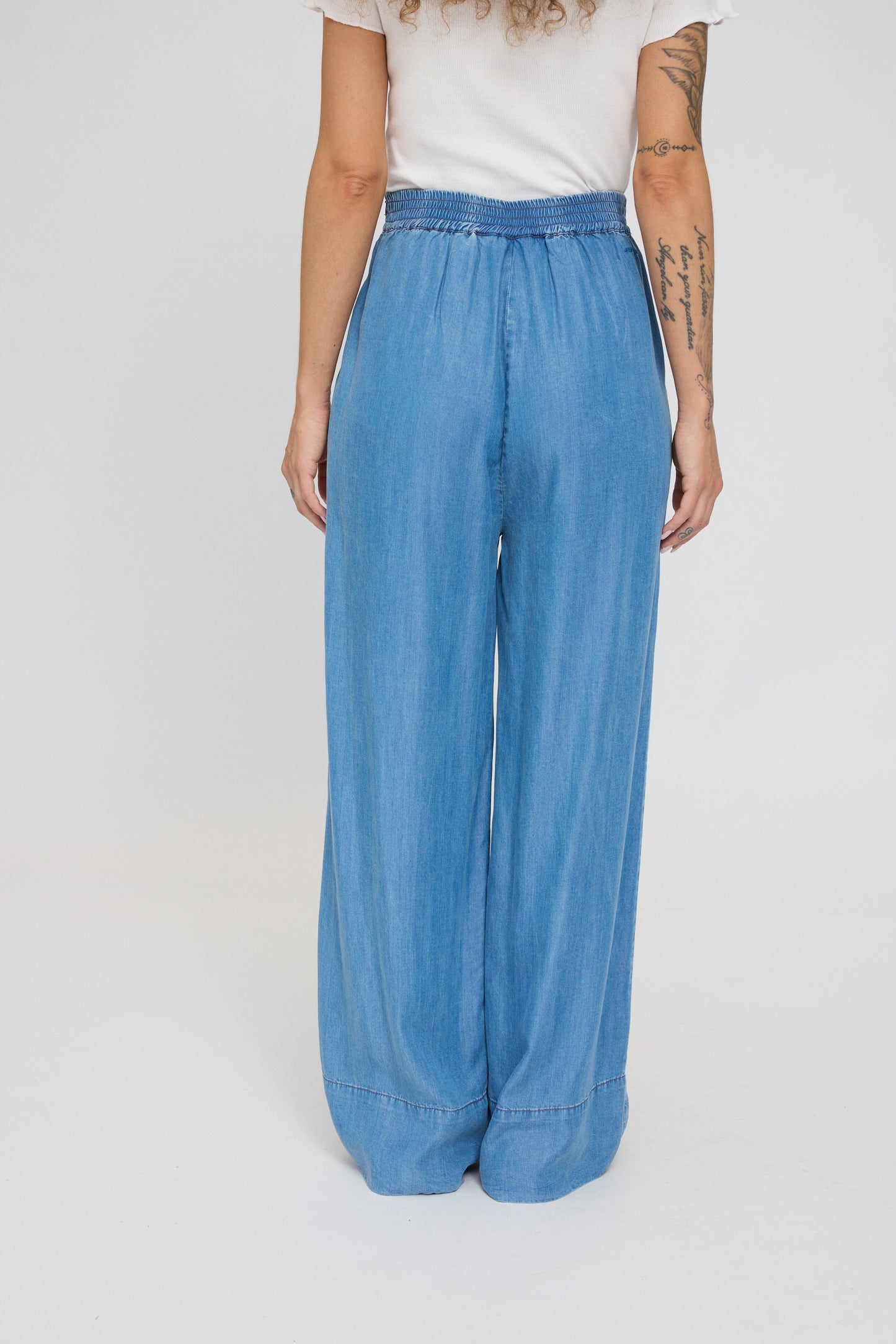 Denim Sommerhose dark blue von Mazine