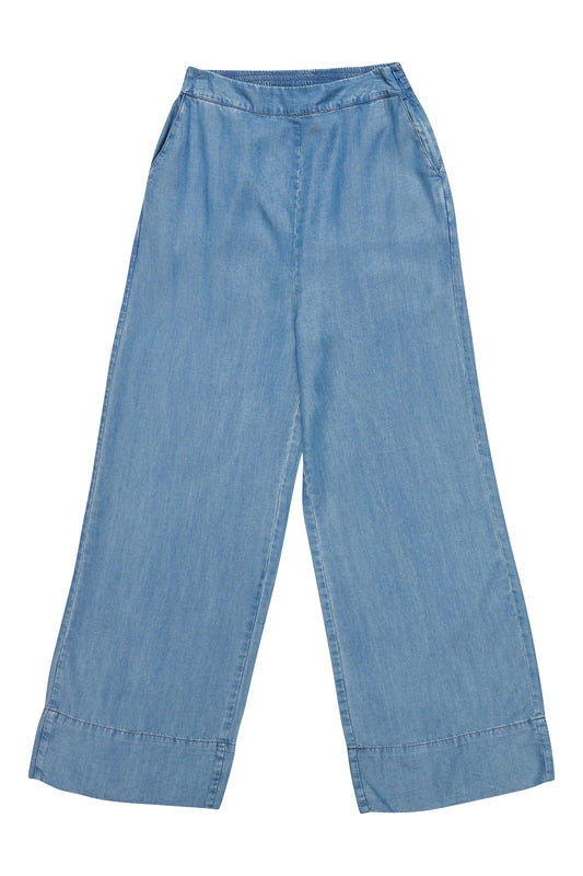 Denim Sommerhose dark blue von Mazine