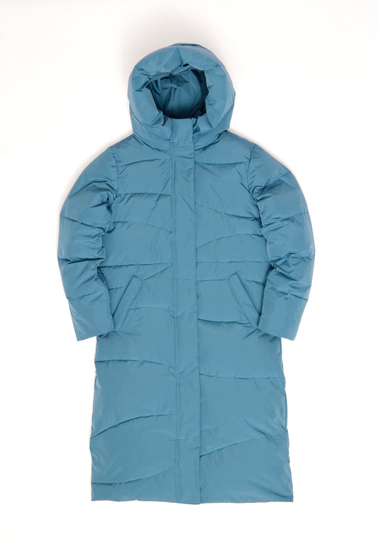 Wintermantel in Storm Blue von Mazine