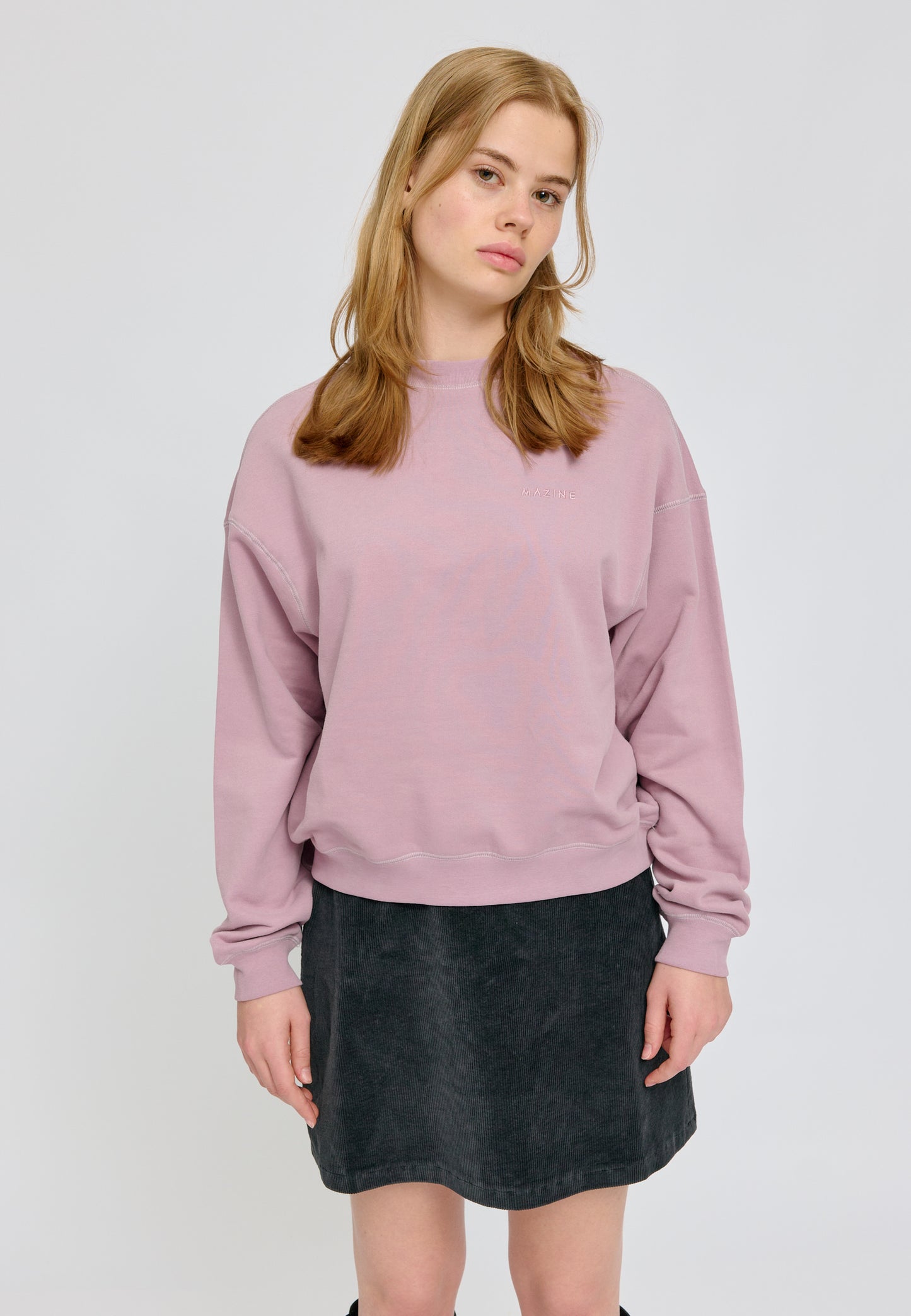 Sweatshirt in Lila von Mazine