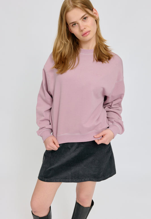 Sweatshirt in Lila von Mazine