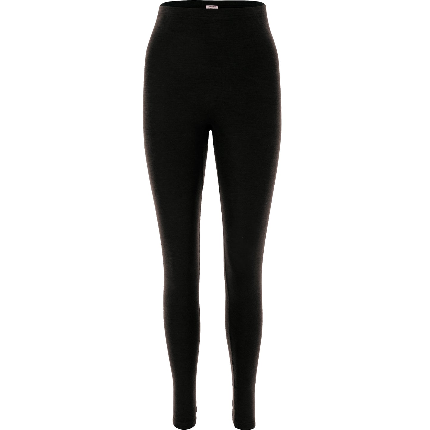 Leggings Damen Wolle/Seide in Schwarz