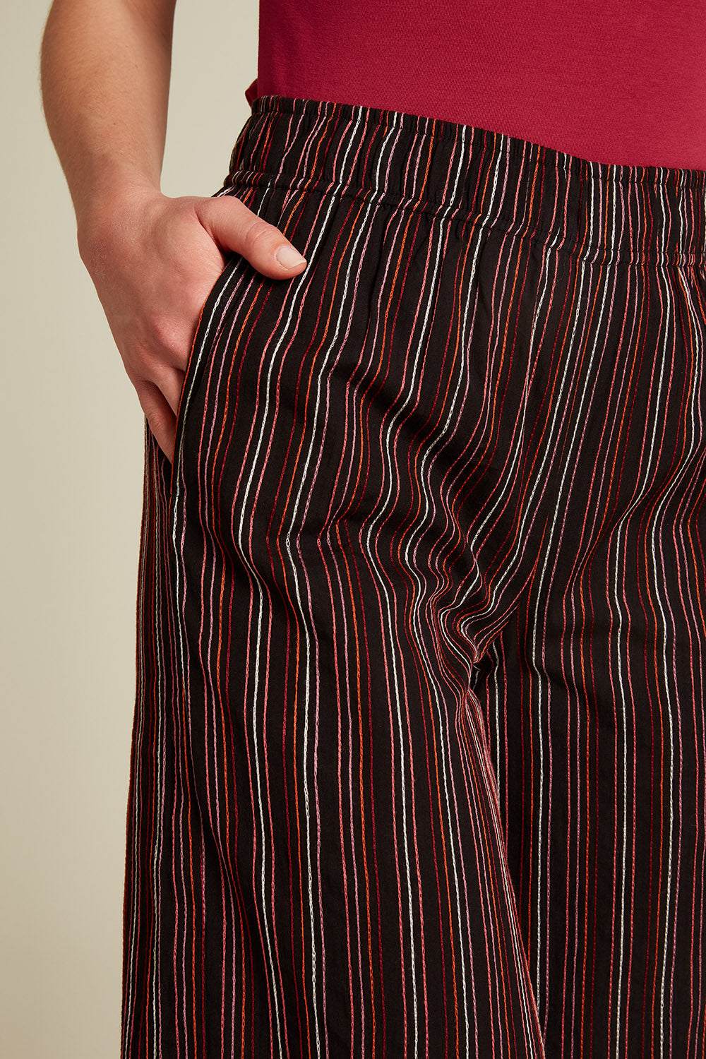 Culotte in Leinenoptik von Tranquillo