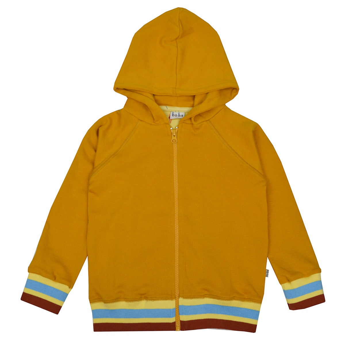 SALE: Kapuzenjacke in Goldgelb von Baba