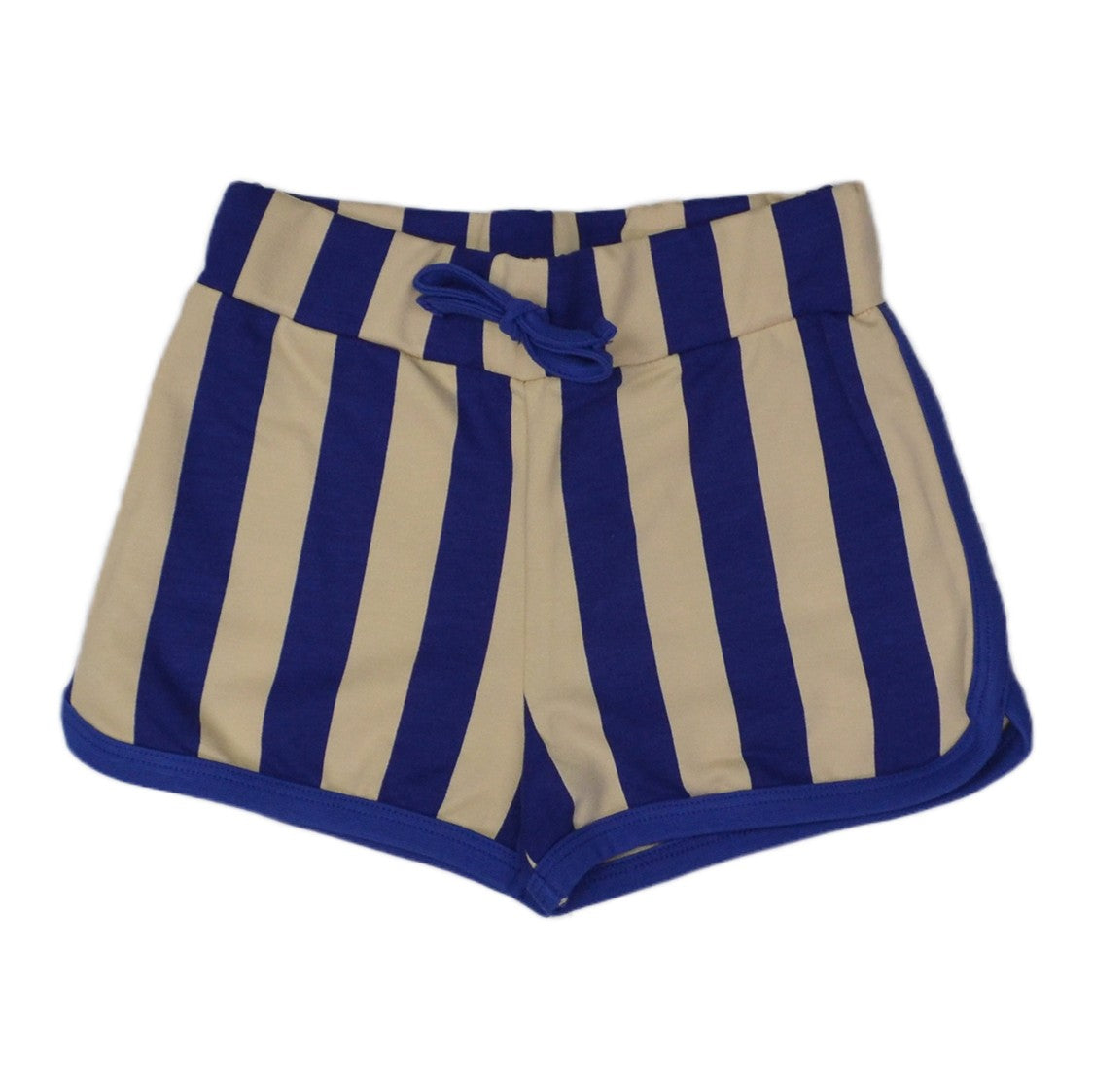 Short gestreift Blau/Off-white Einfassung von Baba
