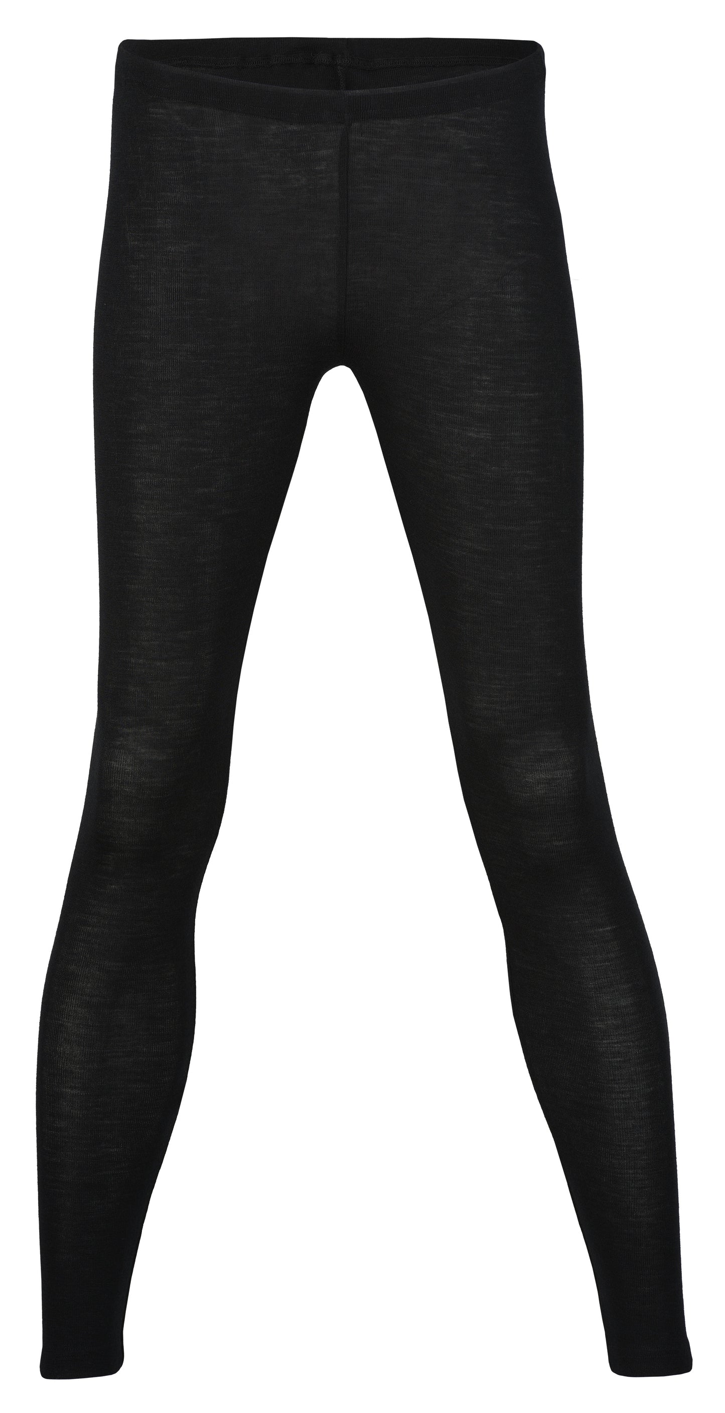 Wolle/Seide Leggings für Damen in Schwarz von Engel Naturtextilien