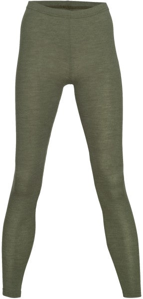 NEU: Wolle/Seide Leggings für Damen in Olive von Engel Naturtextilien