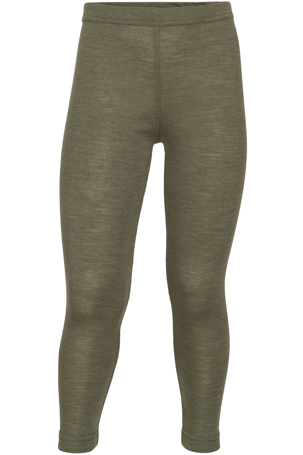 Leggings Wolle/Seide uni Olive von Engel Naturtextilien