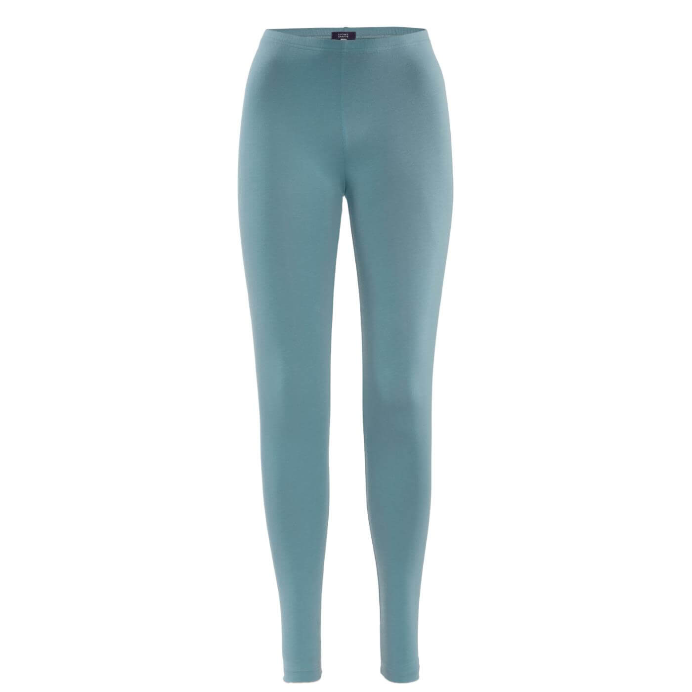 Leggings aus Bio-Baumwolle in Cameo Blau