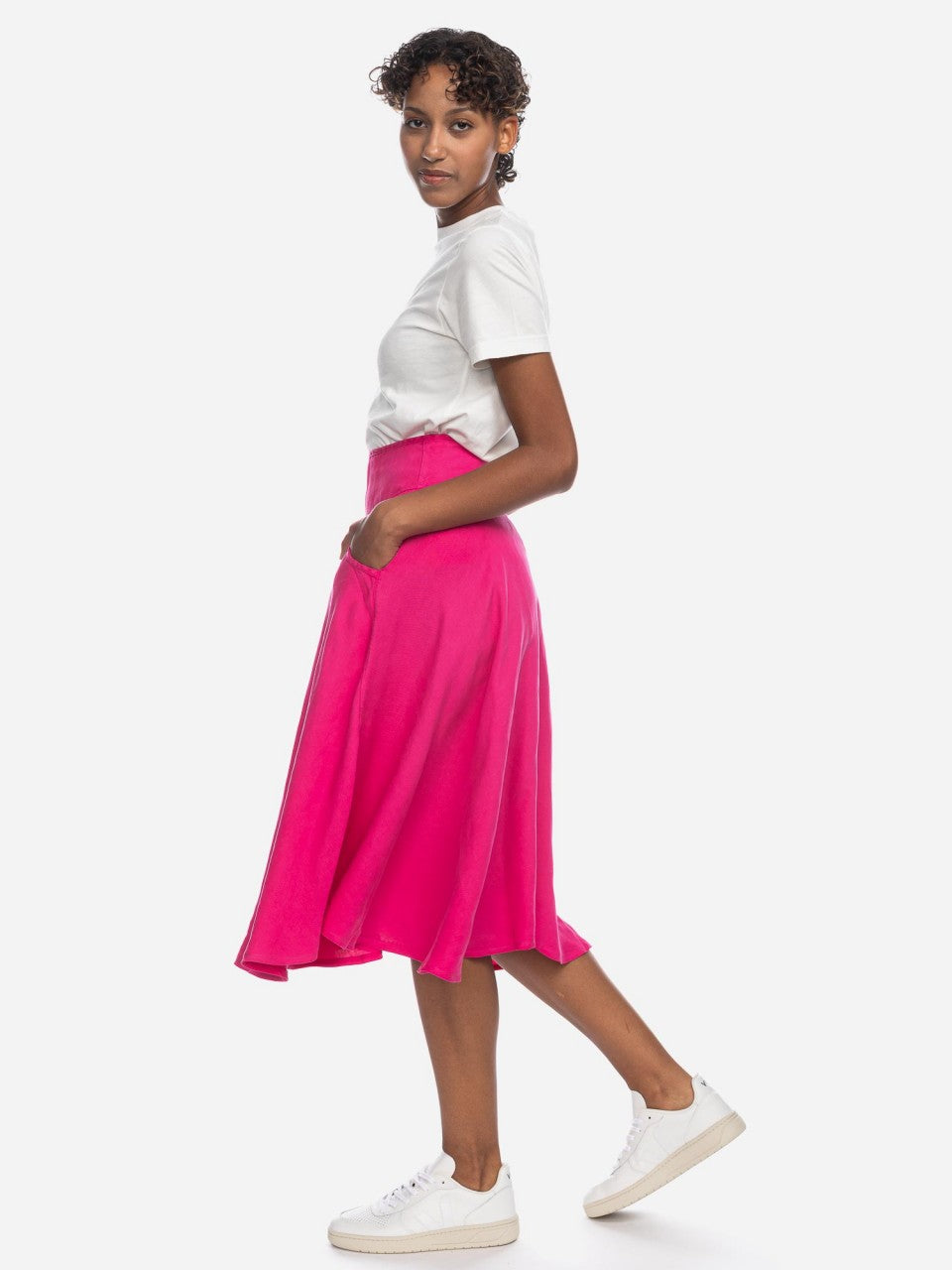 Tellerjupe für Damen in Pink von ATO