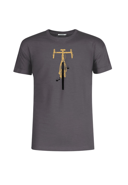 T-shirt Bike in Anthrazit Greenbomb