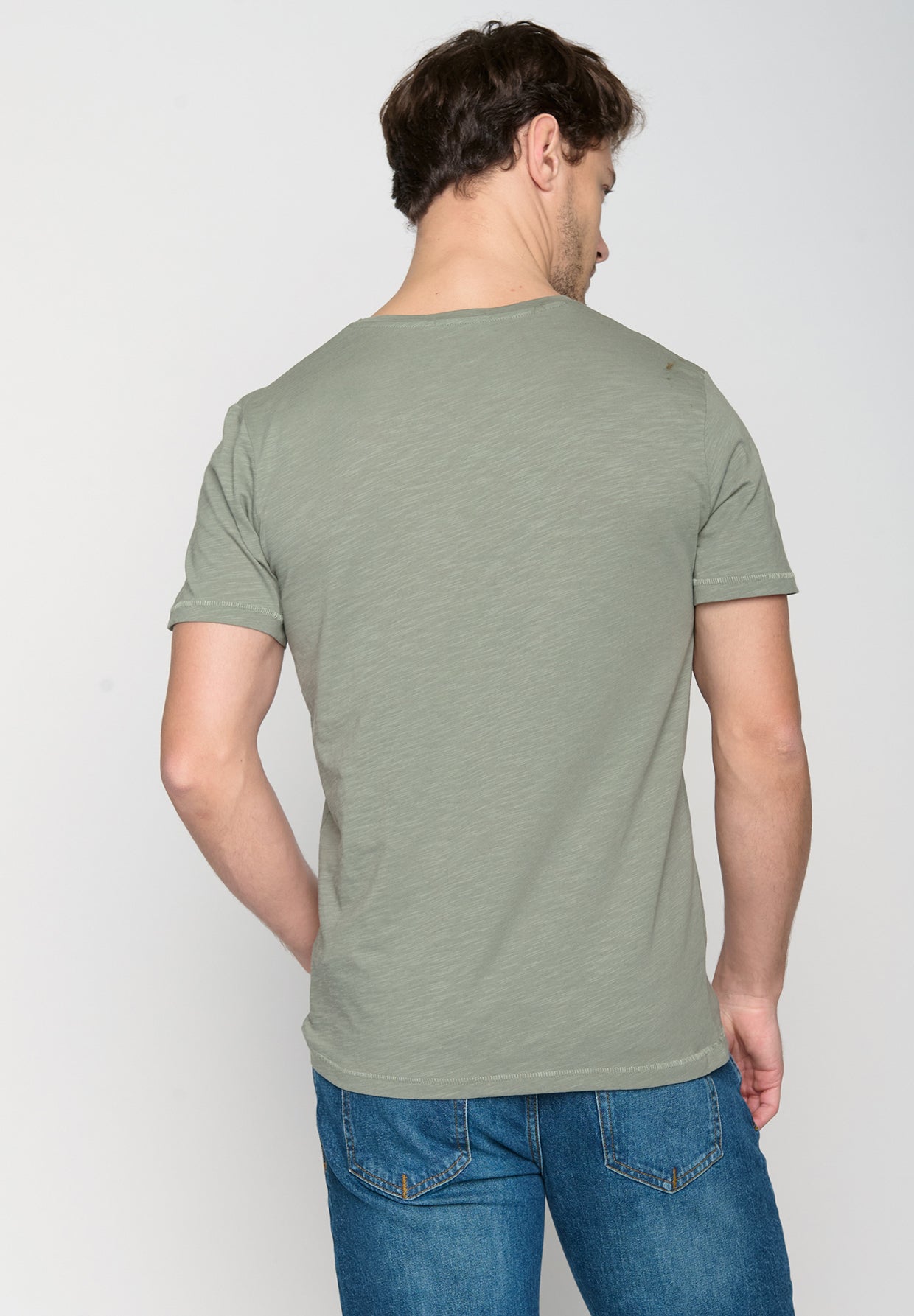 T-shirt Bike in Olive von Greenbomb