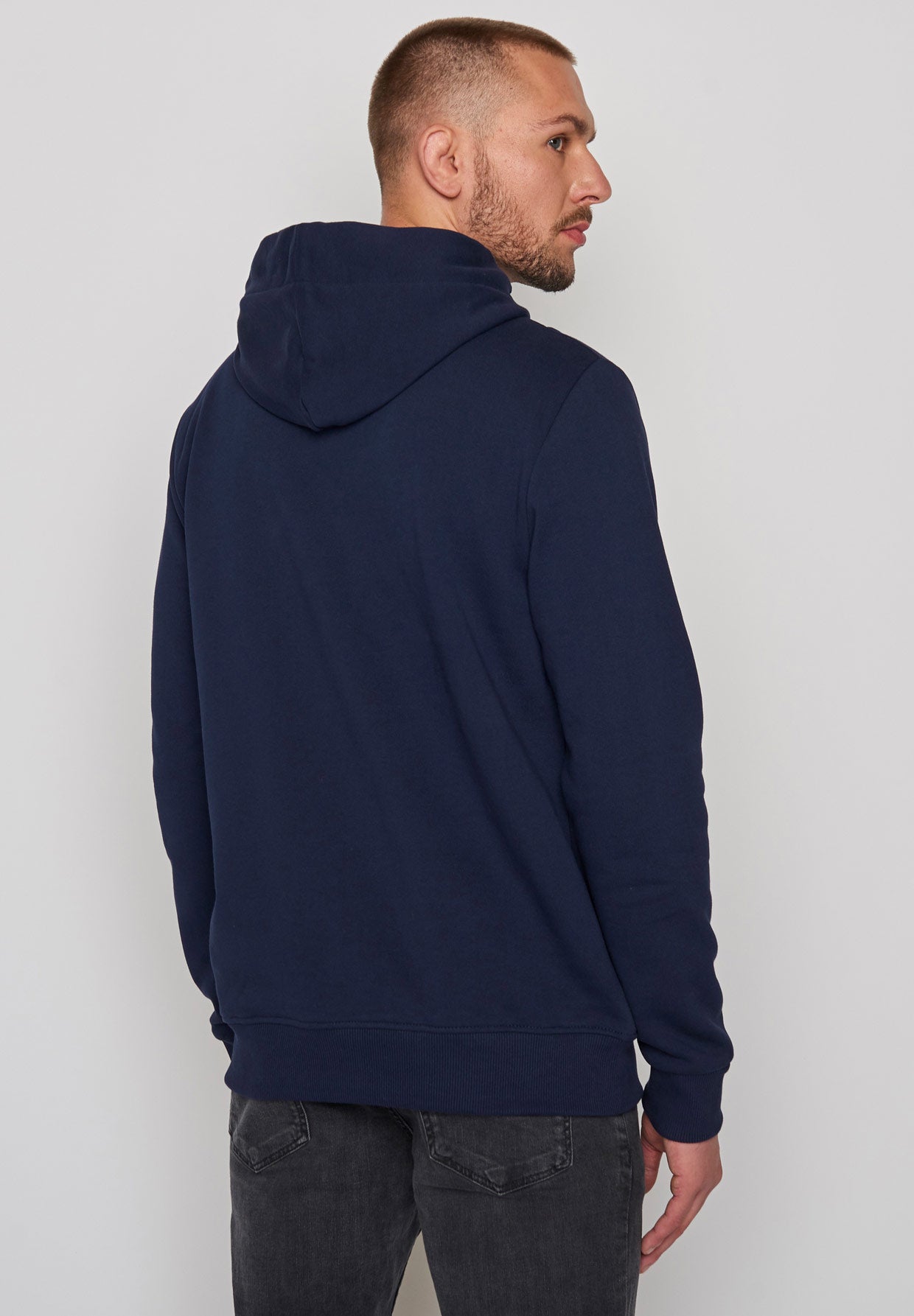Hoodie Cyclist Dunkelblau von Greenbomb