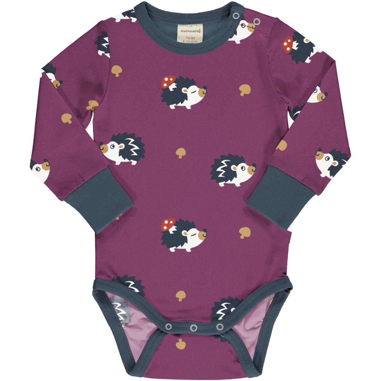 Baby-Cordhose in Blau von Maxomorra
