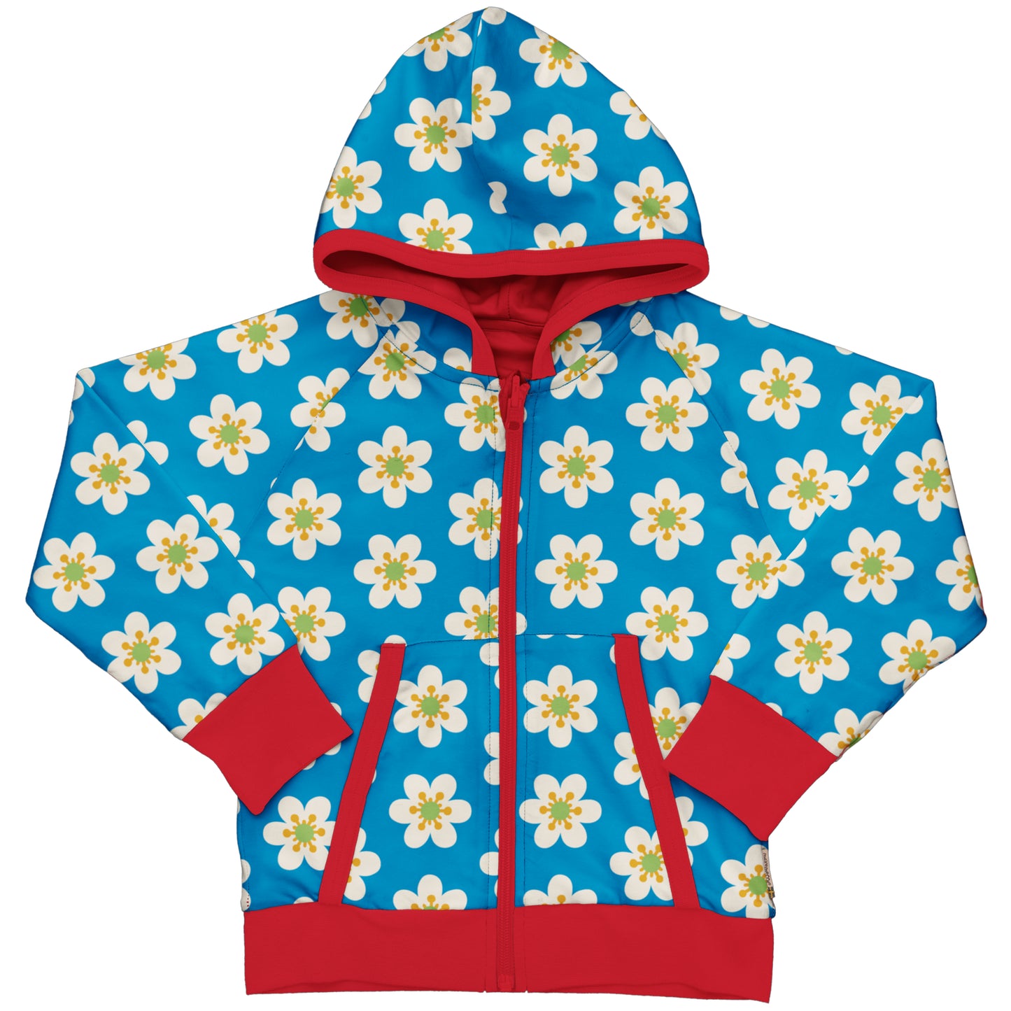 SALE -50%: Wende-Kapuzenjacke mit Anemonen von Maxomorra