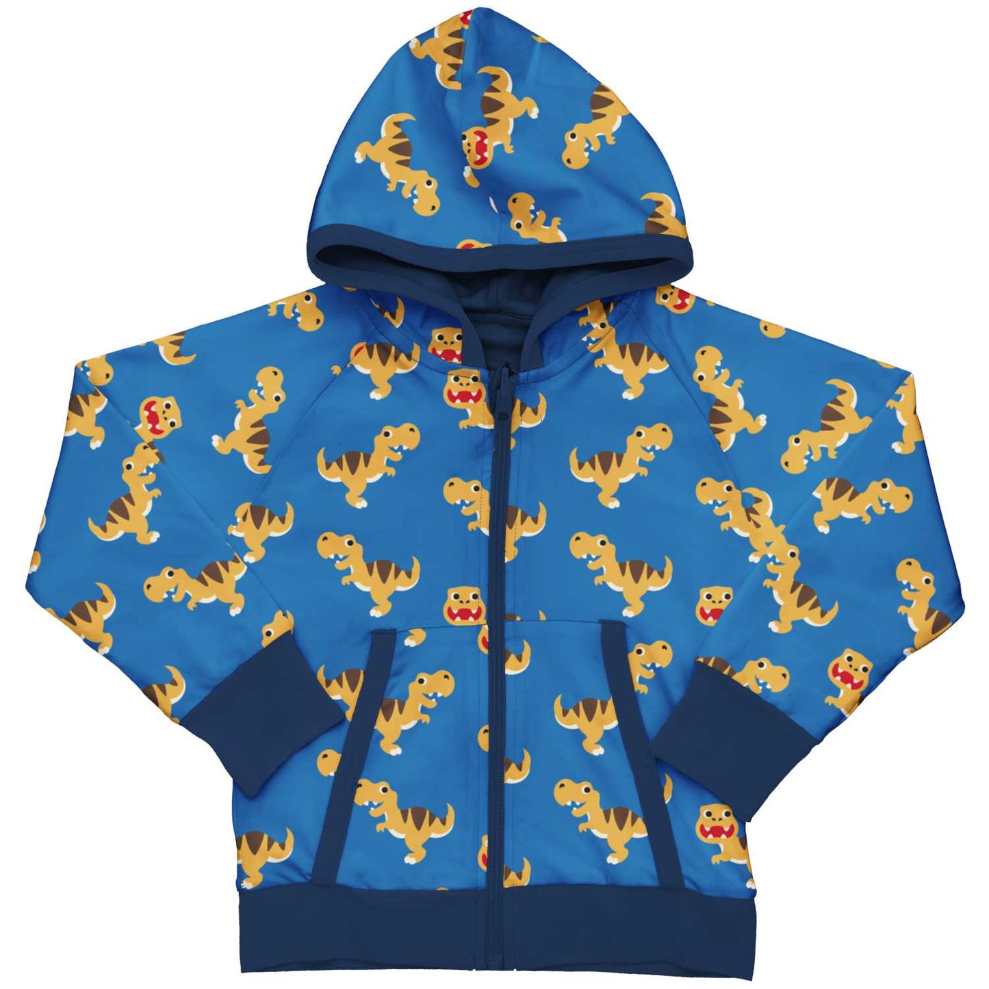 Wende-Kapuzenjacke mit Dinos von Maxomorra