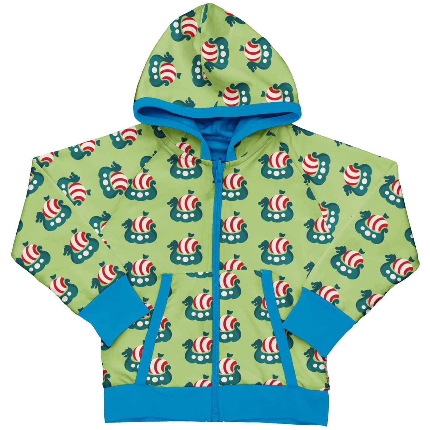 SALE -40%: Wende-Kapuzenjacke mit Wikingerschiff von Maxomorra