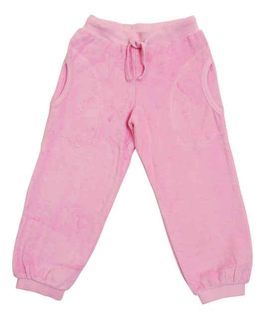 Frottée-Baggyhose in Rosa von DUNS