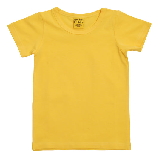 Uni T-shirt in Aspen Gold