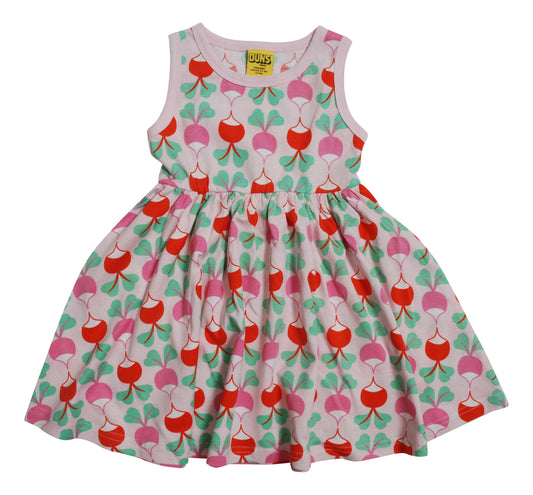 Sommerkleid mit Radiesli auf Rosa von DUNS