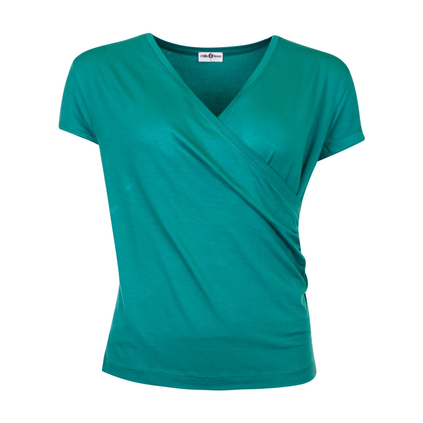 T-shirt mit Wickelausschnitt in Shady von Chills&Fever