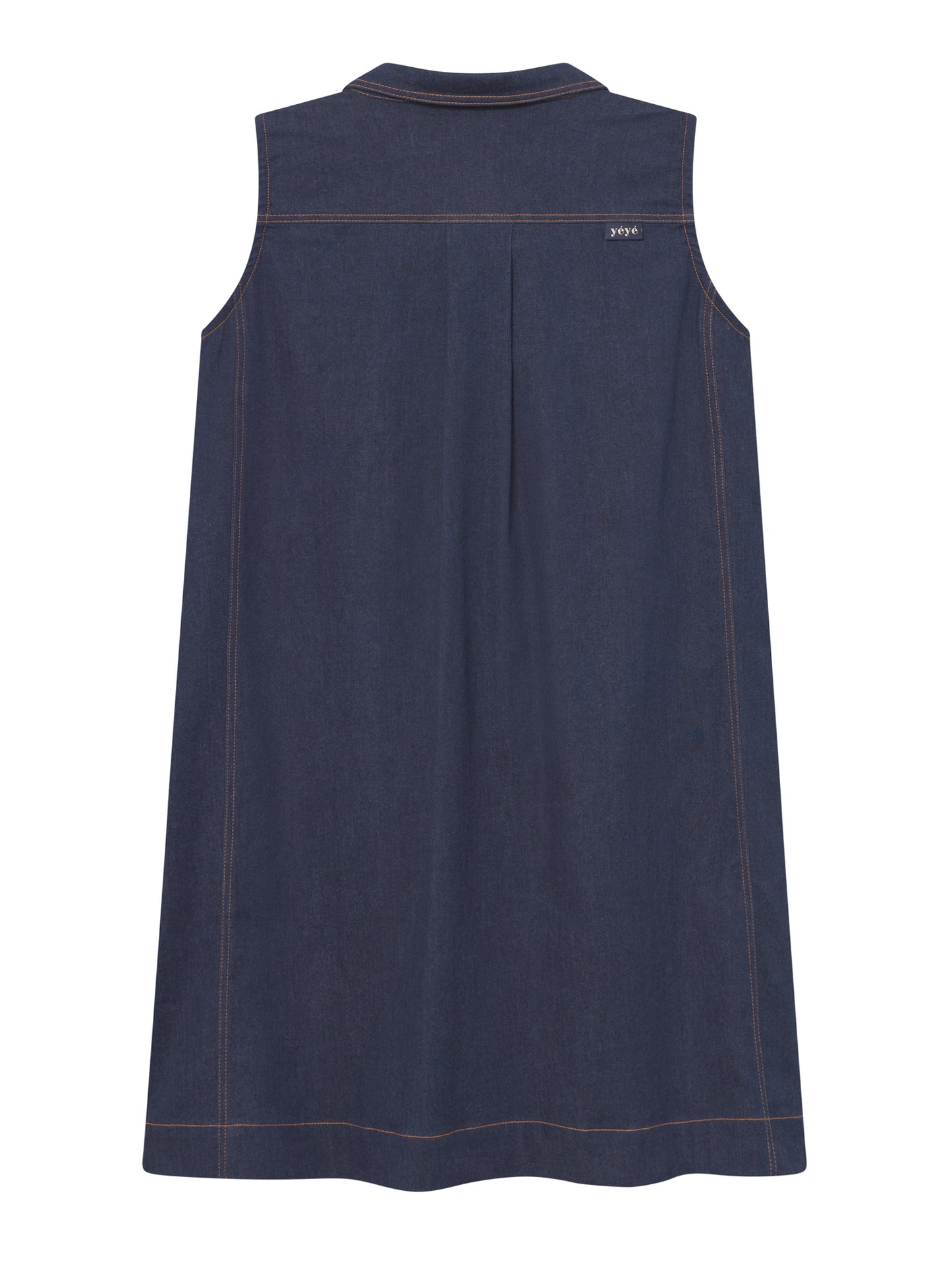Denim Pinafore-Kleid von Mademoiselle Yéyé