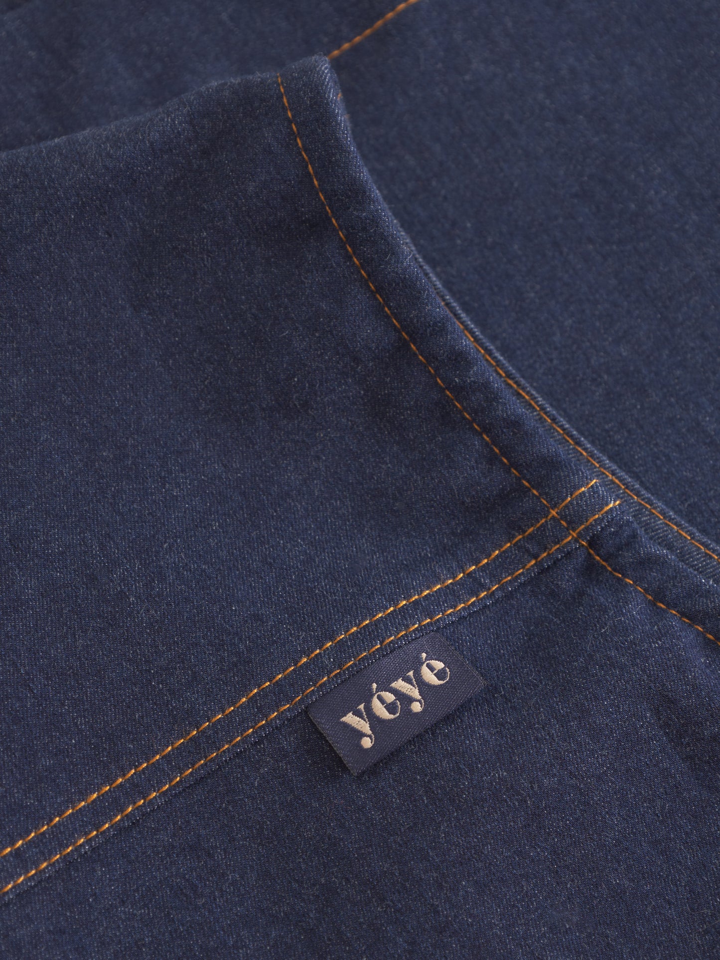 Denim Pinafore-Kleid von Mademoiselle Yéyé