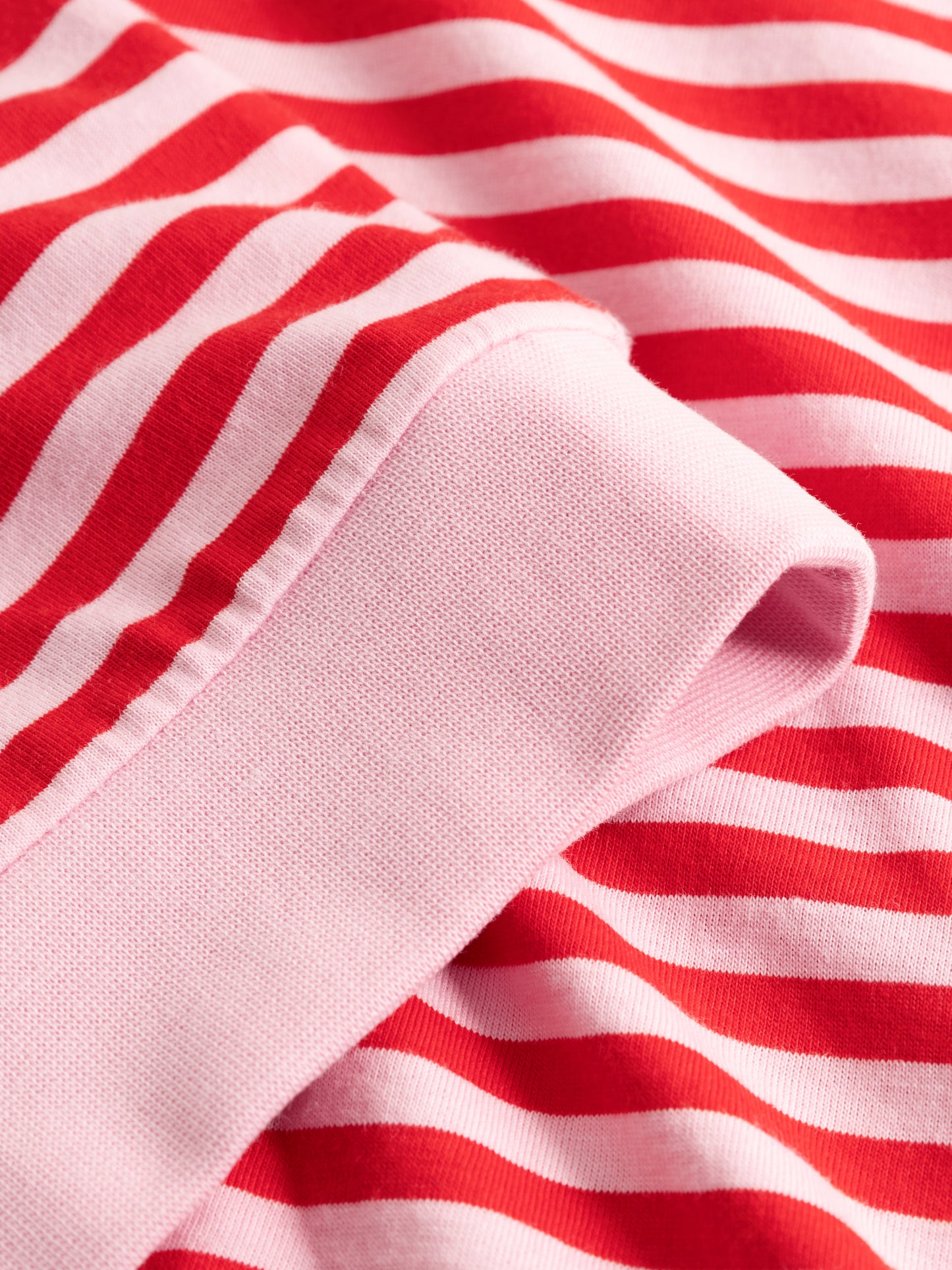 Shirt gestreift Rot/Rosa von Mademoiselle Yéyé