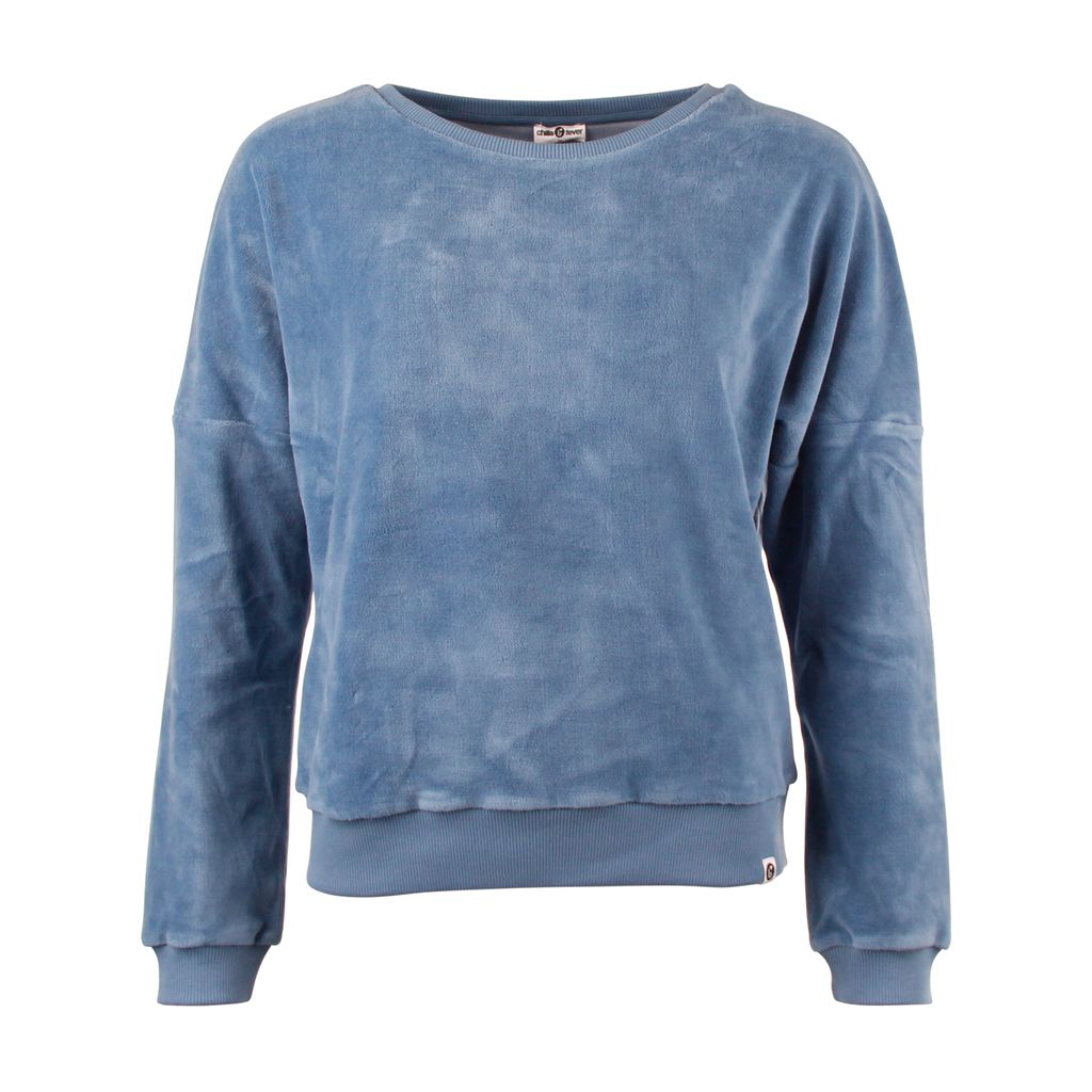 Velours-Pulli in Provincial Blue von Chills&Fever