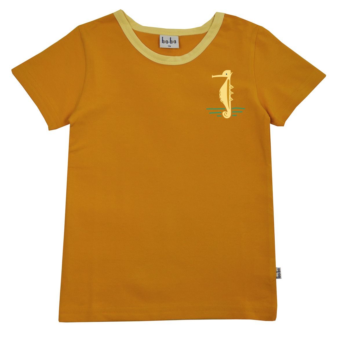 T-shirt mit Seepferd auf Caramel von Baba