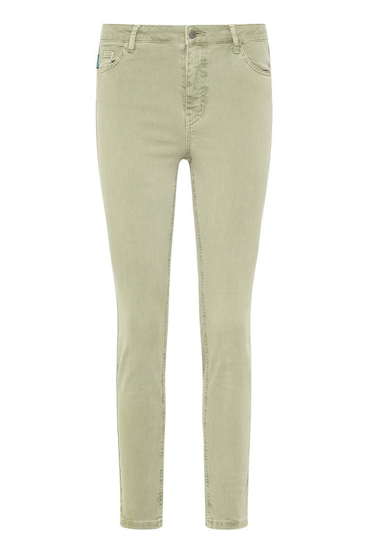 SALE -50%: Skinny-Jeans olive von Tranquillo