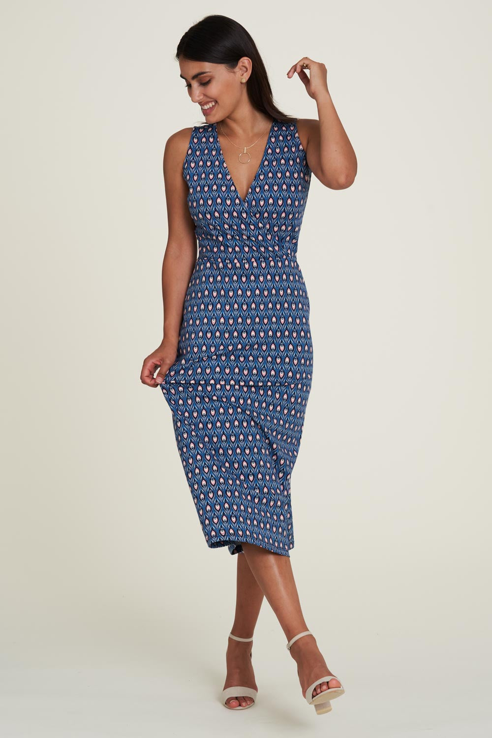 SALE: Sommer Wickelkleid Boho von Tranquillo