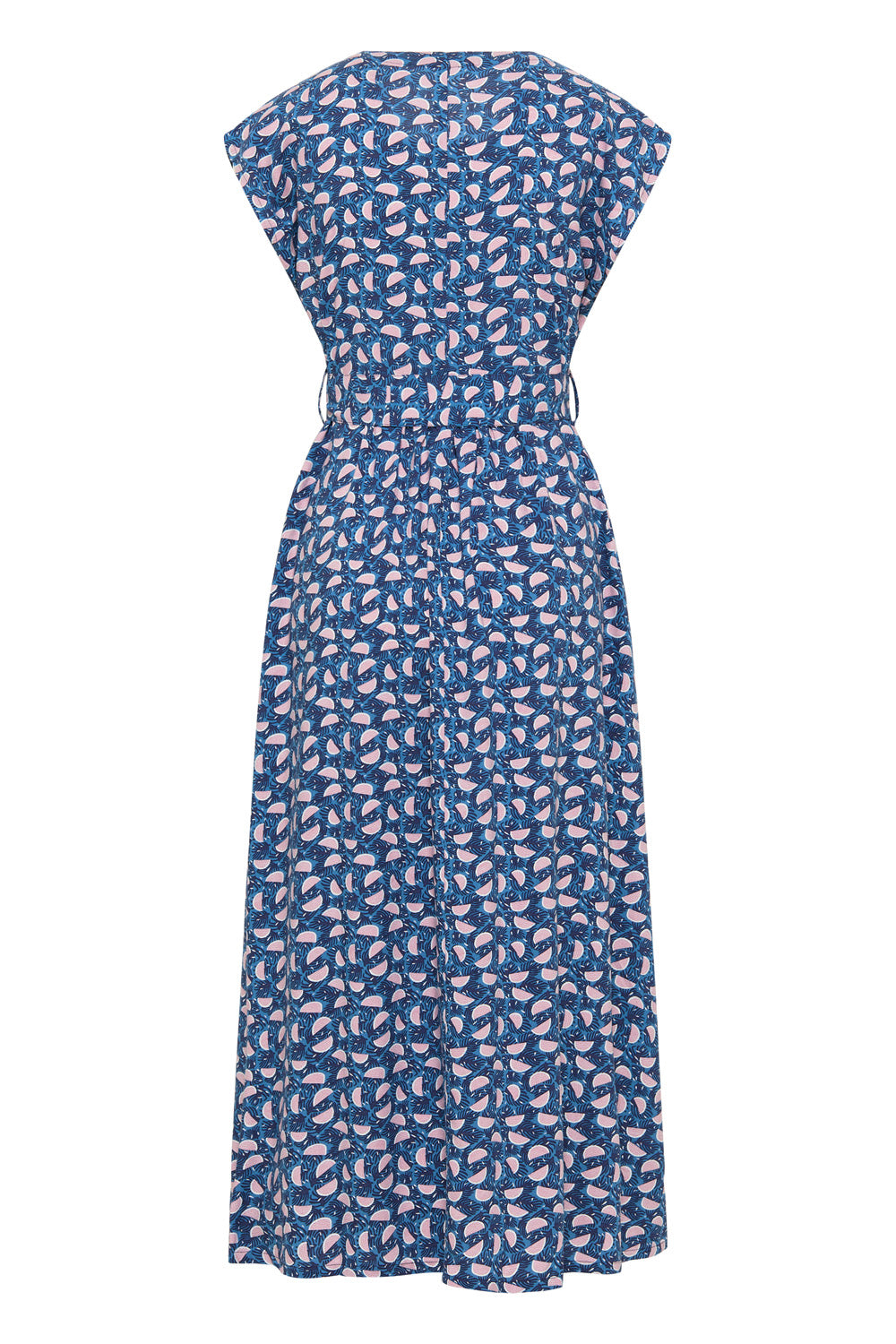 SALE -50%: Langes Ecovero Kleid Fruity von Tranquillo