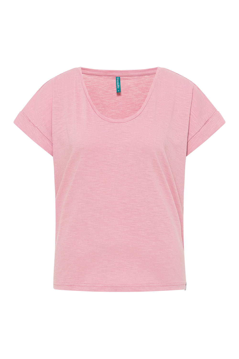 SALE: T-shirt uni Pink von Tranquillo