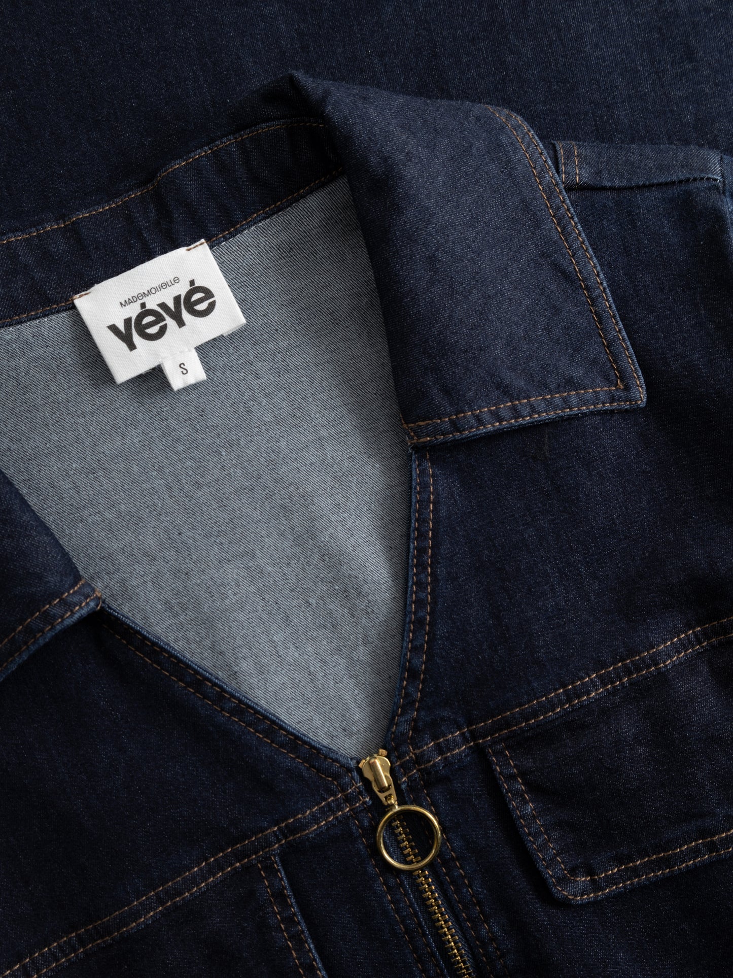 Midi Jeanskleid von Mademoiselle Yéyé