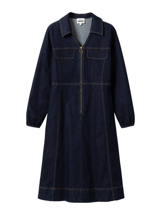 Midi Jeanskleid von Mademoiselle Yéyé