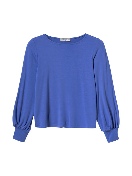 Langarm-Shirt in Baja Blue von Mademoiselle Yéyé