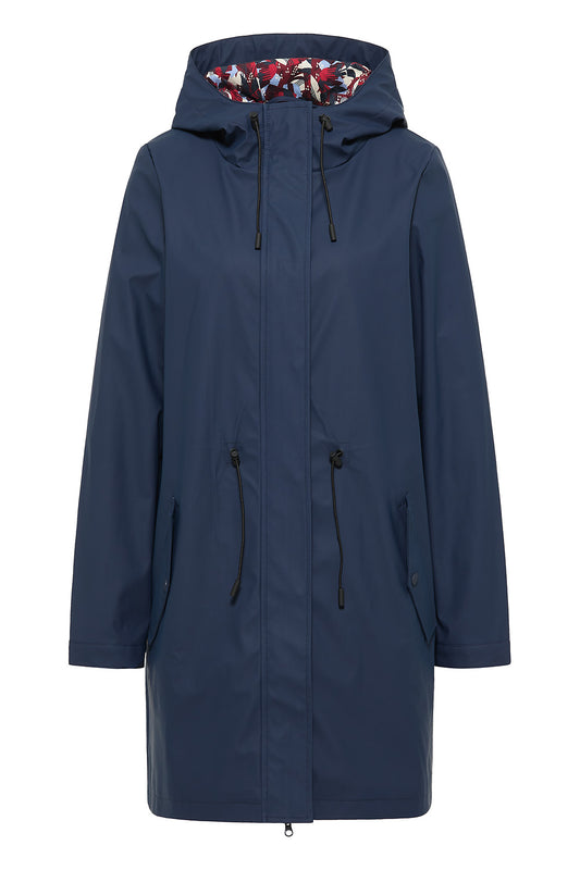 Regenjacke in Dunkelblau von Tranquillo