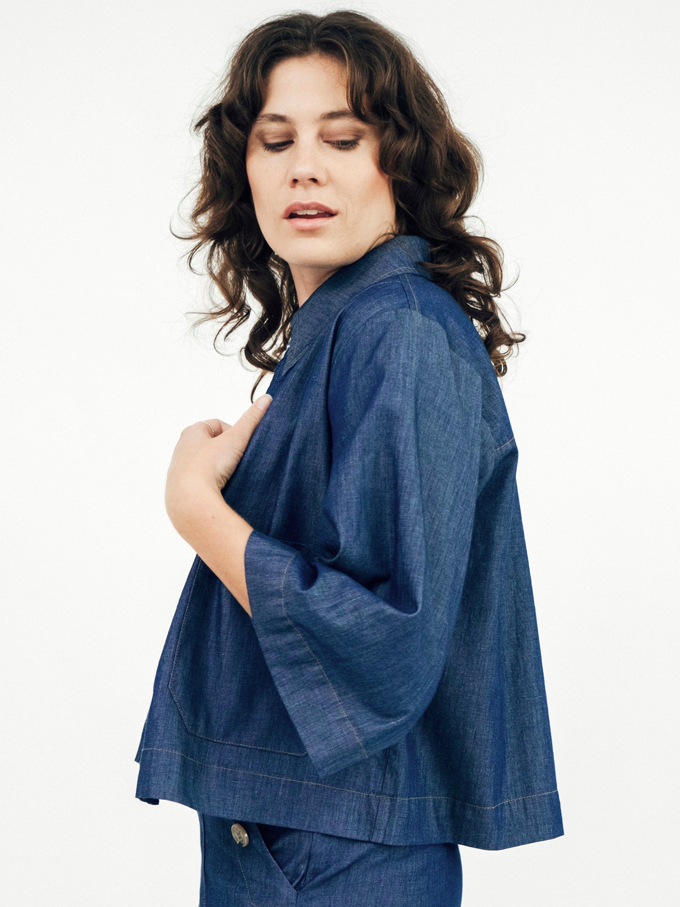 Jeans Overshirt von Mademoiselle Yéyé