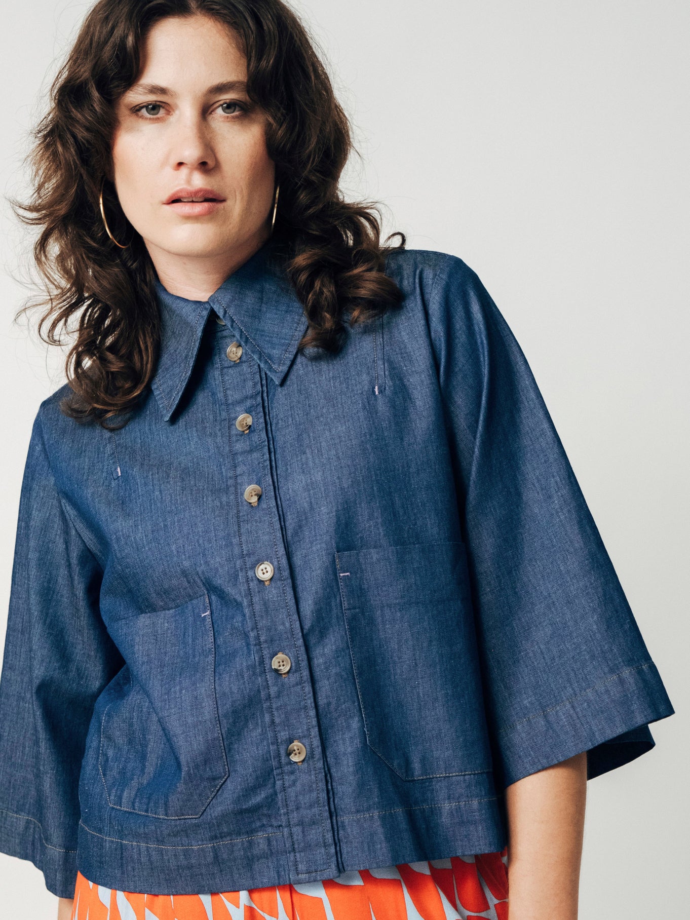 Jeans Overshirt von Mademoiselle Yéyé