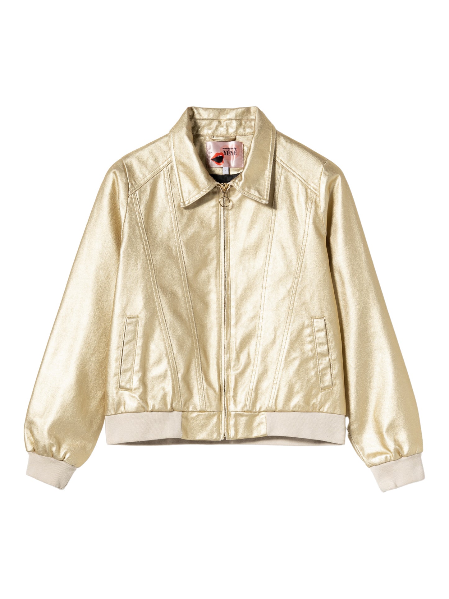 Goldene Jeansjacke von Mademoisell Yéyé