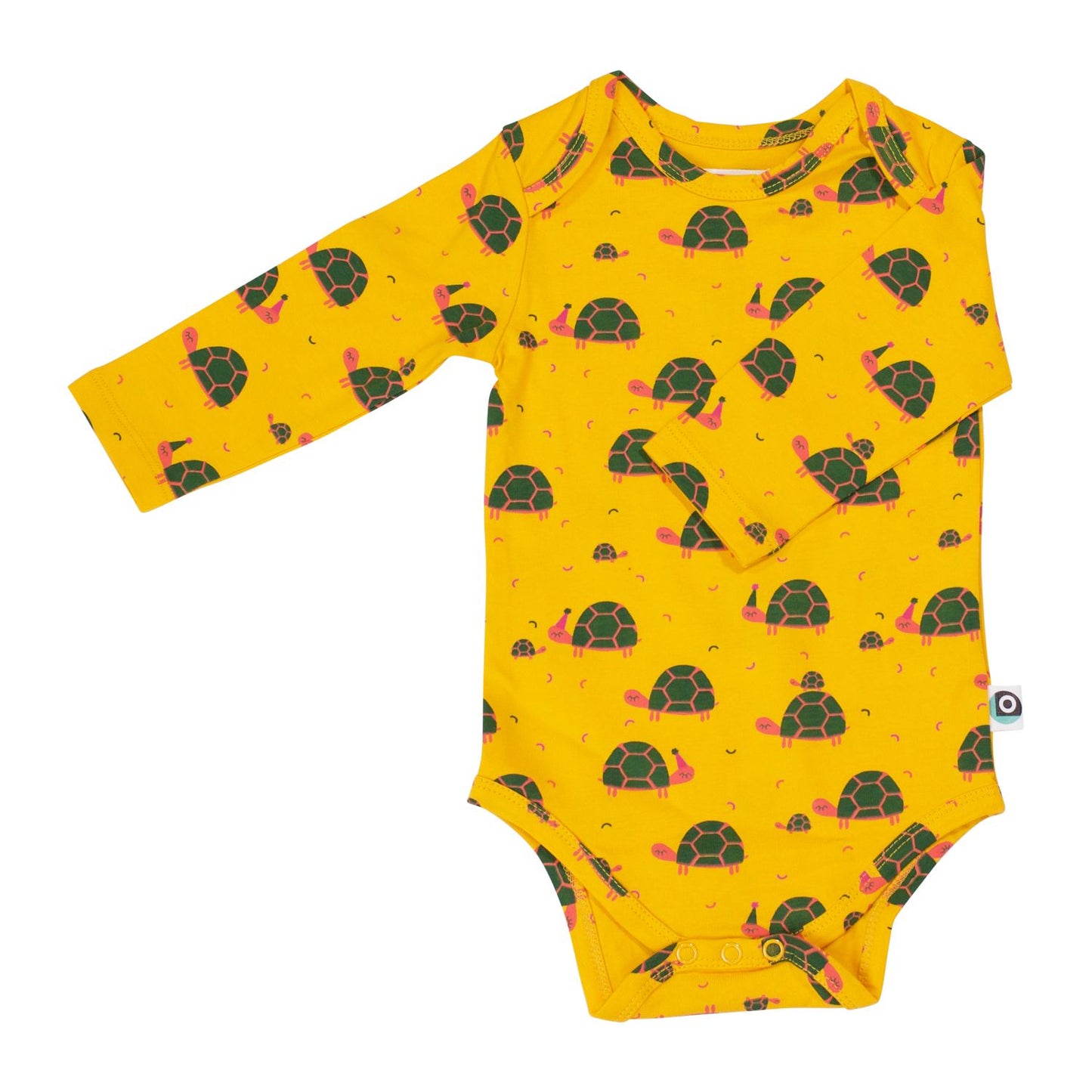 SALE: Body mit Schildkröten auf Gelb